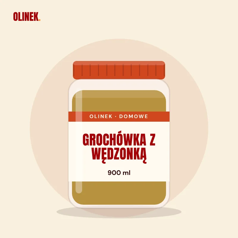 Grochówka z wędzonką