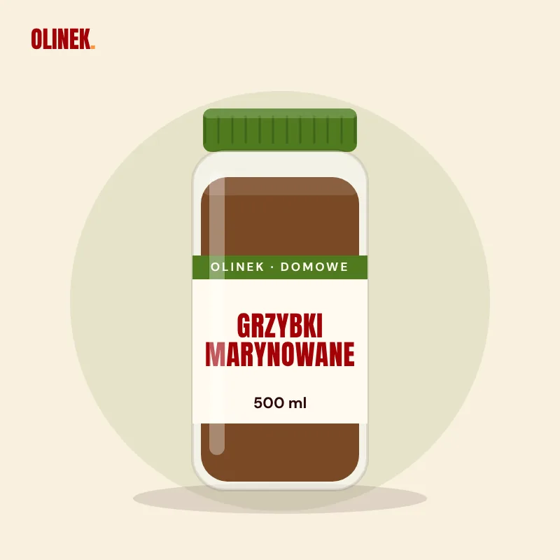 Grzybki marynowane