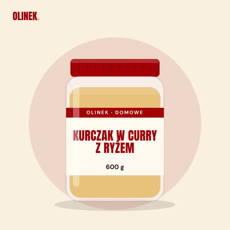 Kurczak w curry z ryżem