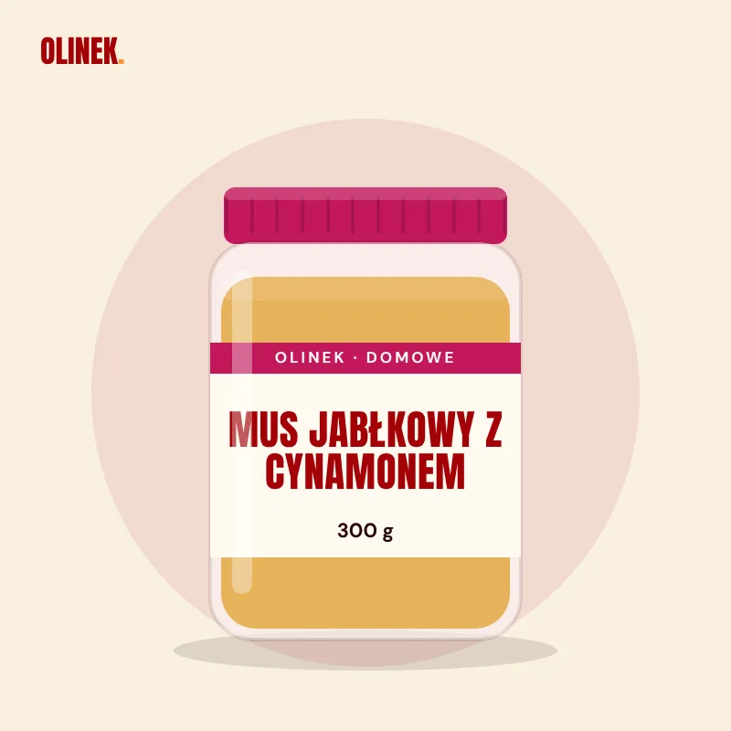 Mus jabłkowy z cynamonem