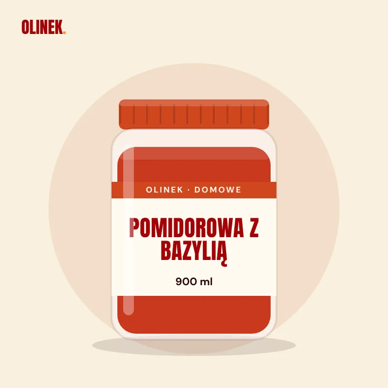 Pomidorowa z bazylią
