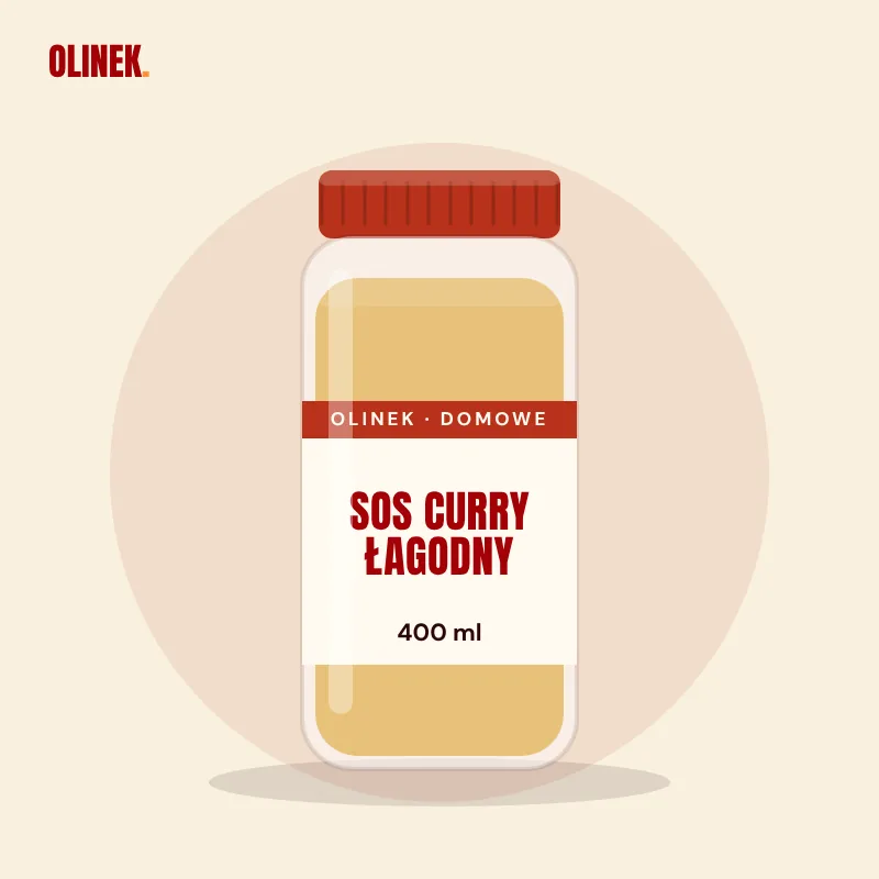 Sos curry łagodny