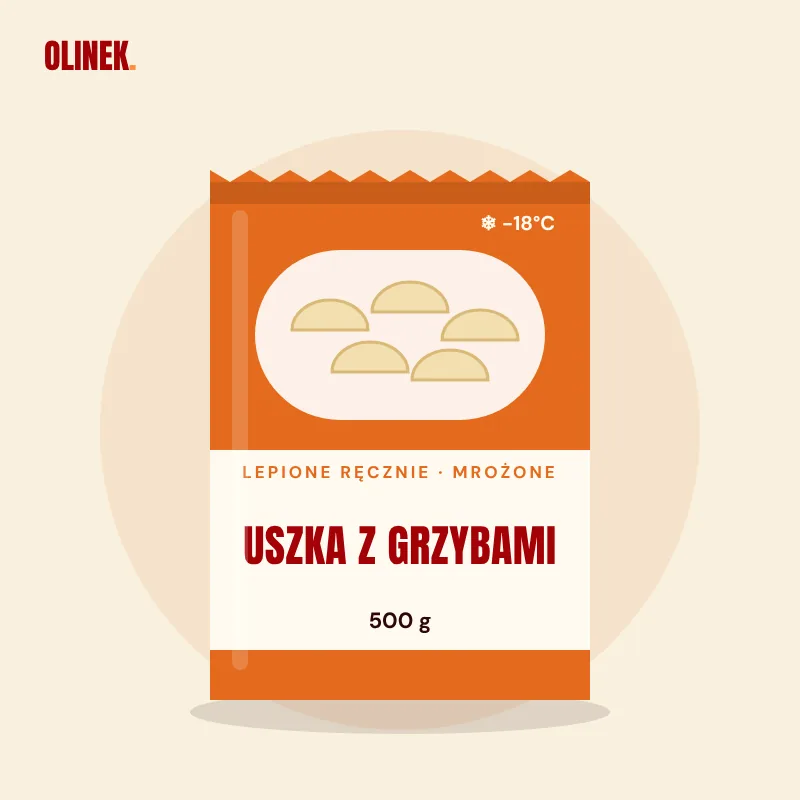 Uszka z grzybami