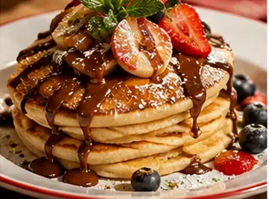 Pancake z twarogiem