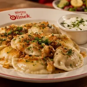 Pierogi ze szpinakiem M